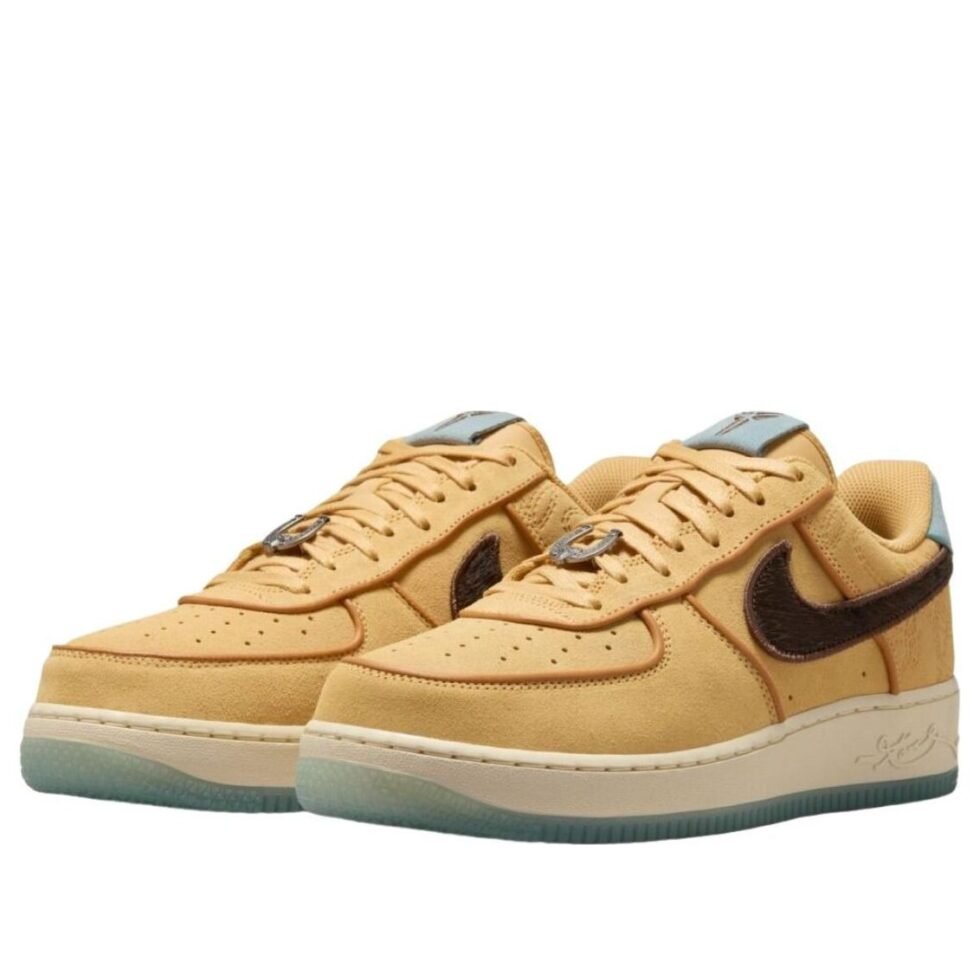 Nike x Kobe Bryant x Pau Gasol Air Force 1 'Siempre Hermano' IM0582-700 - Image 2
