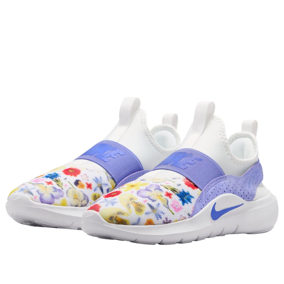 (GS) Nike Flex Runner 4 'Light Thistle Summit White' IM1374-500 - Image 4