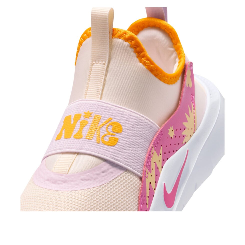 (PS) Nike Flex Runner 4 SE 'Chalk Sundial Tangerine Tint' IM1379-100 - Image 5