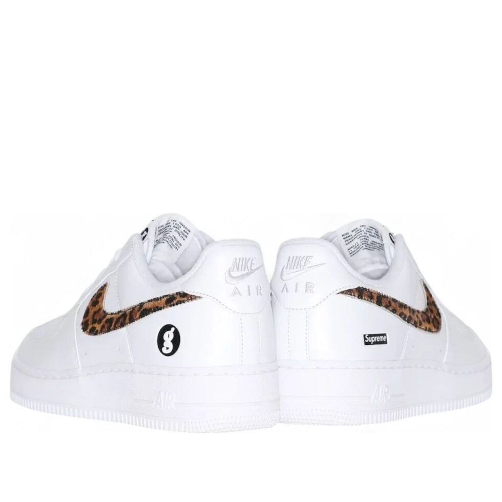 Nike x Supreme x Goodenough Air Force 1 Low 'White' IM3483-100 - Image 3