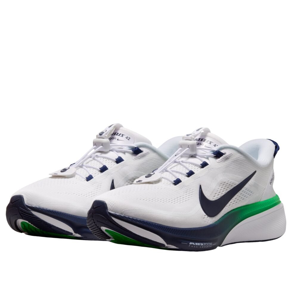 Nike Air Zoom Pegasus 42 EasyOn 'White Green Spark' IM4110-100 - Image 4