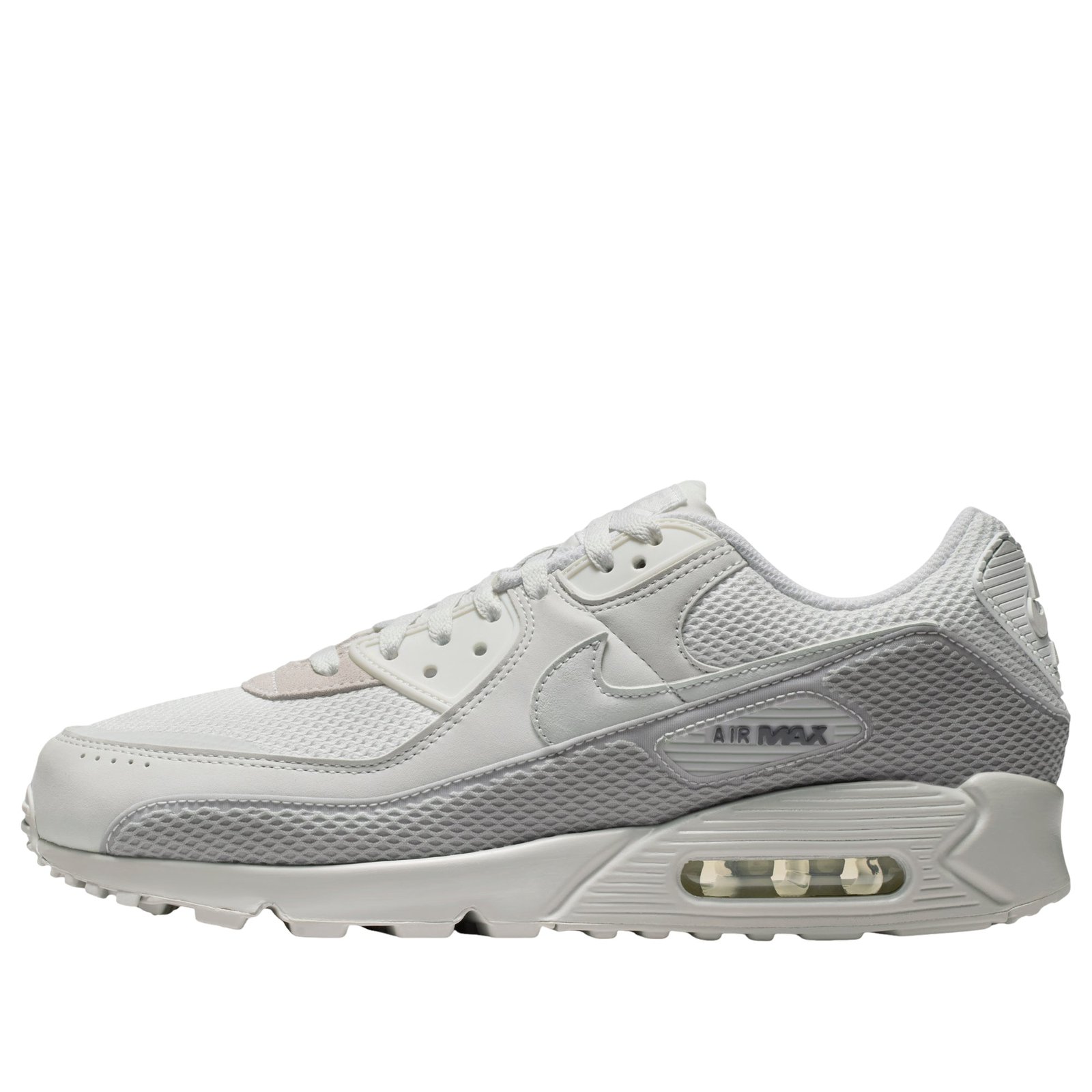 Nike Air Max 90 Premium 'Off White Grey Fog Smoke Grey' IM5759-100