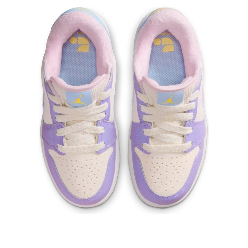(GS) Air Jordan 1 Low RM 'Sail Pink Rise Hydrangeas' IM6668-161 - Image 2