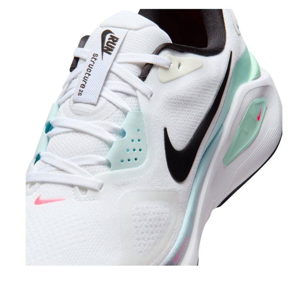 Nike Structure 26 'White Black Hyper Pink Mint'  IM6675-101 - Image 5