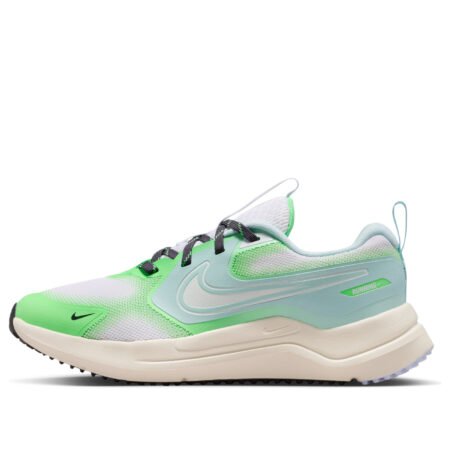 (GS) Nike Cosmic Runner 'White Illusion Green Glacier Blue' IM6704-110