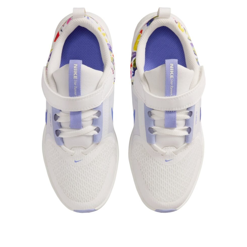 (PS) Nike Star Runner 5 'Summit White Light Thistle' IM6743-100 - Image 3