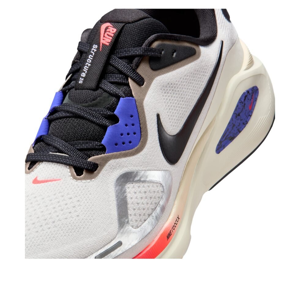 Nike Structure 26 'Summit White Bright Crimson' IM6777-121 - Image 5