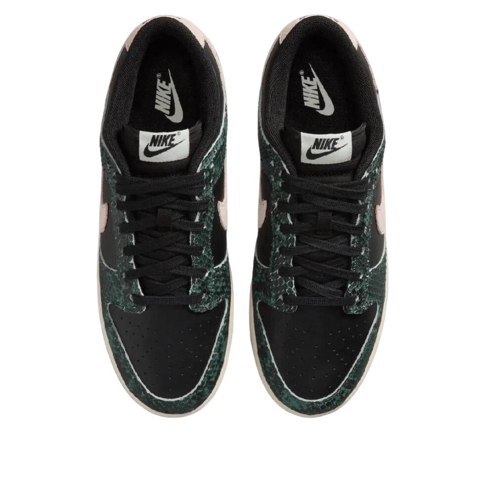 Nike Dunk Low 'Black Snakeskin' IO1616-001 - Image 3