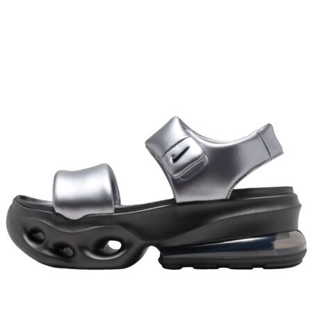 (WMNS) Nike Air Max Halo Sandals 'Metallic Cool Grey Black' IO1959-010