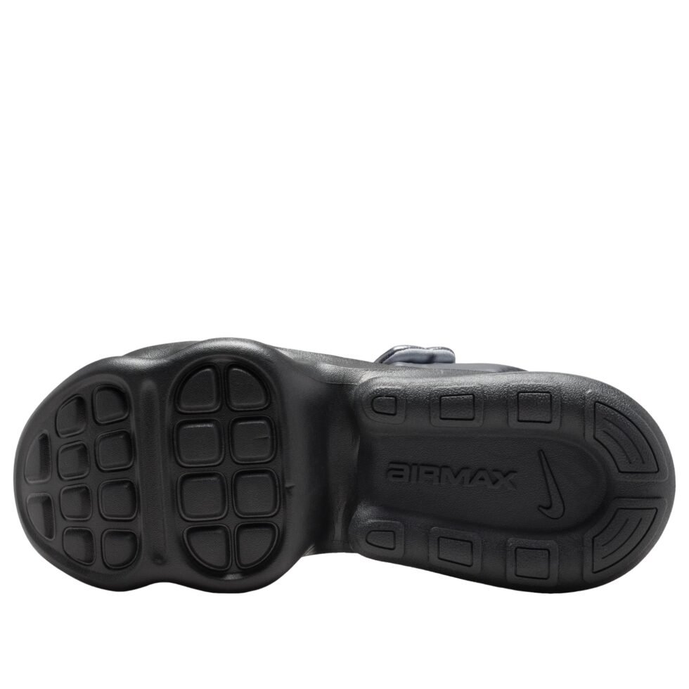 (WMNS) Nike Air Max Halo Sandals 'Metallic Cool Grey Black' IO1959-010 - Image 5