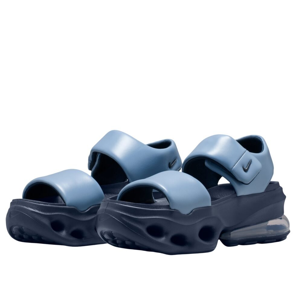 (WMNS) Nike Air Max Halo Sandal 'Work Blue Aluminum' IO1959-400 - Image 5