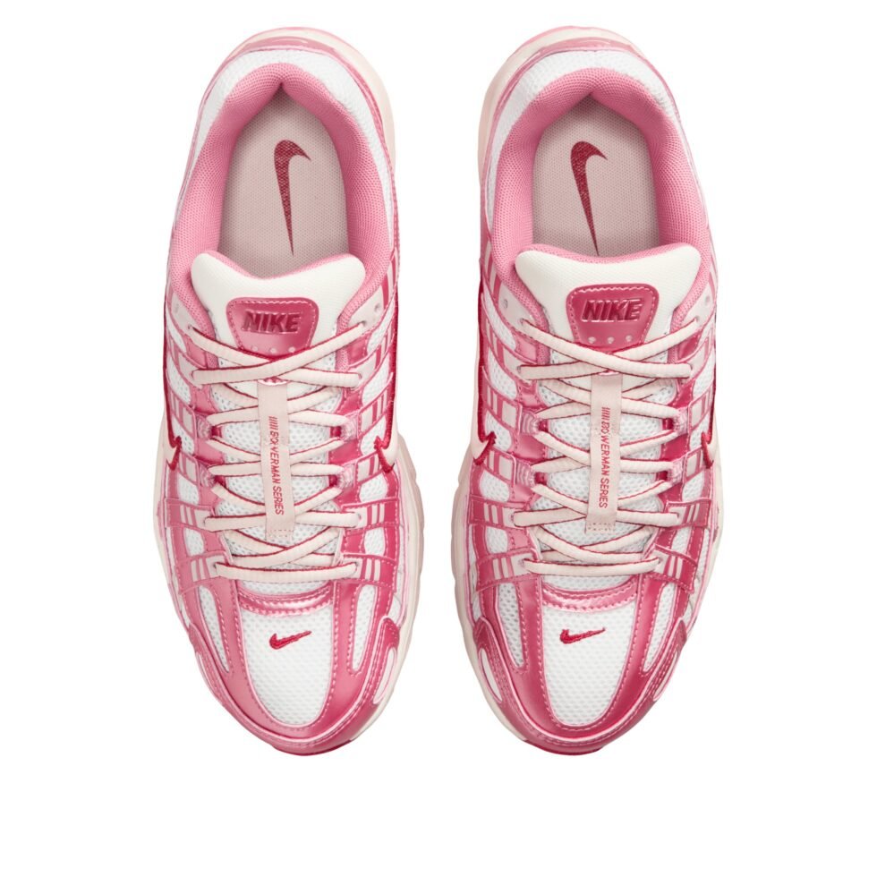 (WMNS) Nike P-6000 'White Silt Red Peony' IO3496-100 - Image 2