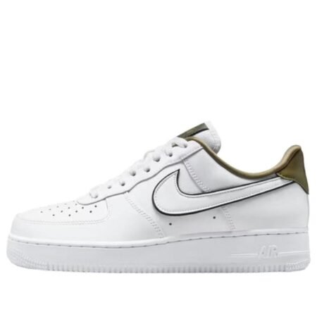 (WMNS) Nike Air Force 1 07 Essential 'White Medium Olive' IO4226-100