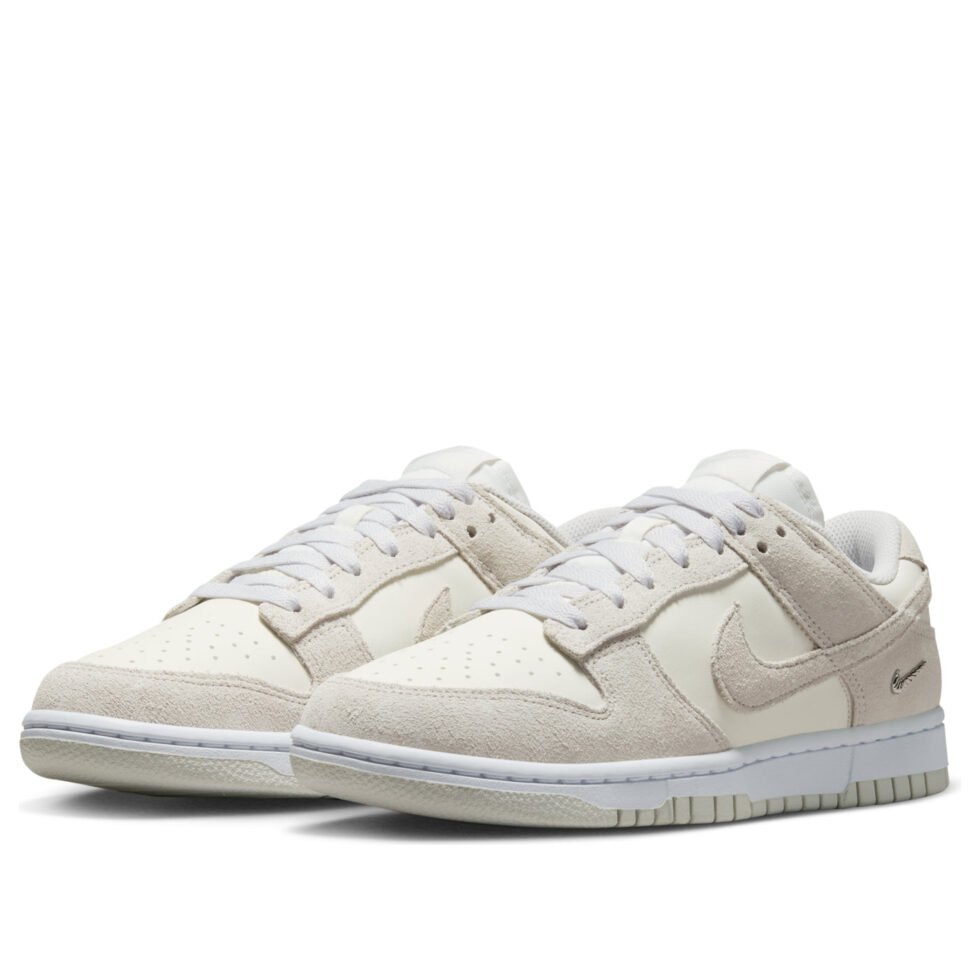 (WMNS)  Nike Dunk Low Suede 'Sail Vast Grey' IO4244-105 - Image 4