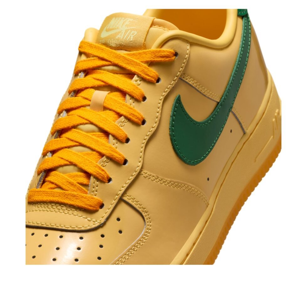 Nike Air Force 1 Low 'Topaz Gold Pine Green Patent' IO4489-700 - Image 5