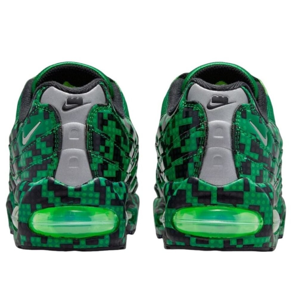 (GS) Nike x LEGO Air Max 95 'Lucky Green Silver' IO4799-300 - Image 4