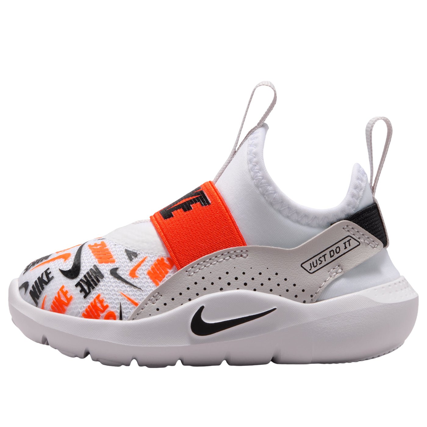 (TD) Nike Flex Runner 4 'White Safety Orange' IO9505-100