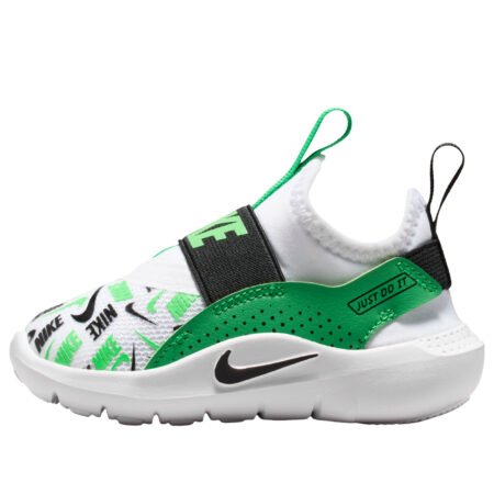 (TD) Nike Flex Runner 4 'White Green Spark' IO9505-101