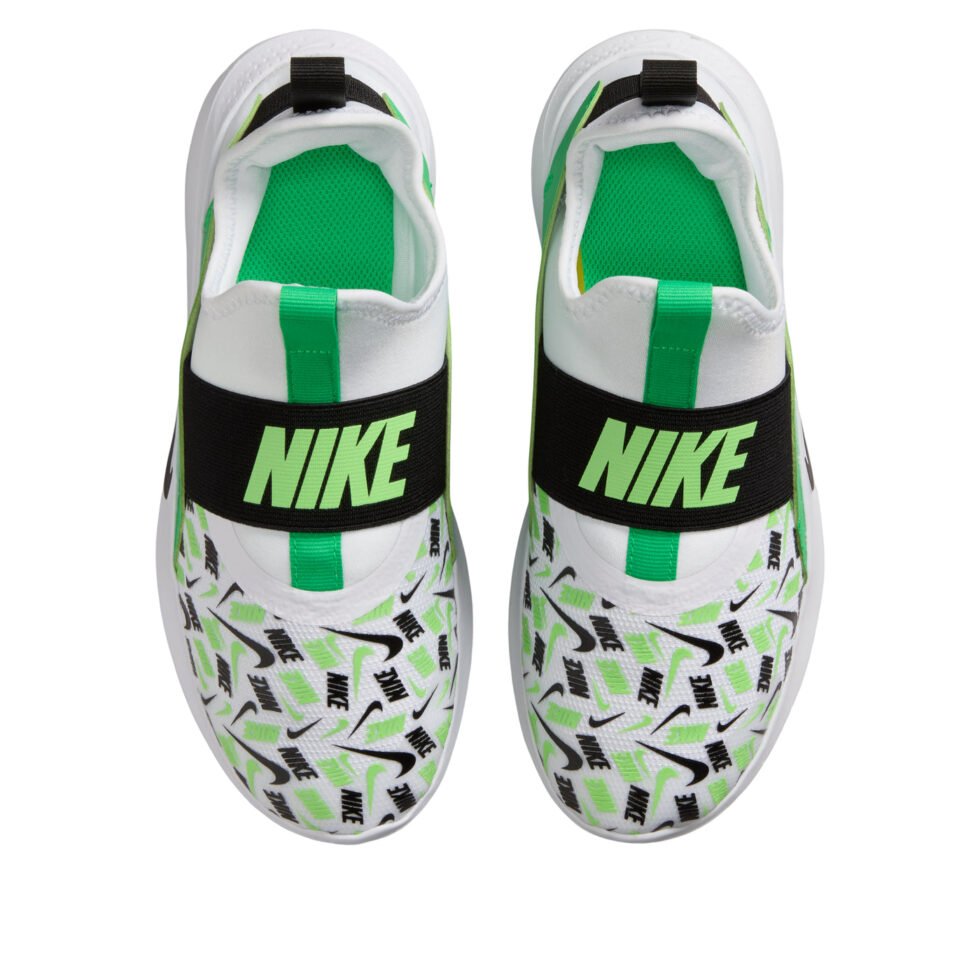 (GS) Nike Flex Runner 4 'White Green Spark' IO9506-101 - Image 3