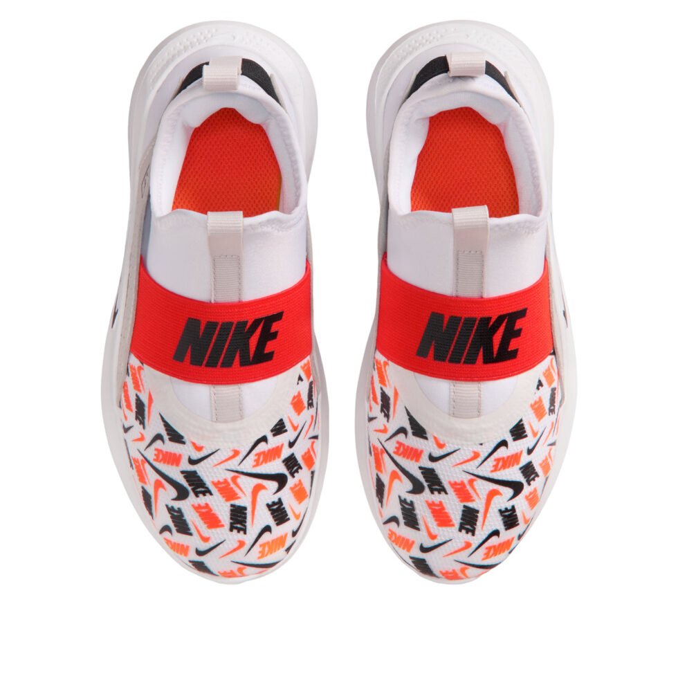 (PS) Nike Flex Runner 'White Safety Orange' IO9507-100 - Image 2