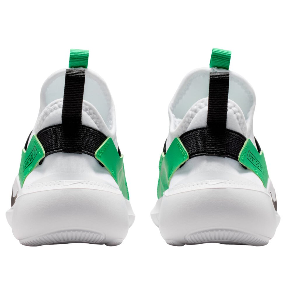 (PS) Nike Flex Runner 'White Green Spark' IO9507-101 - Image 4