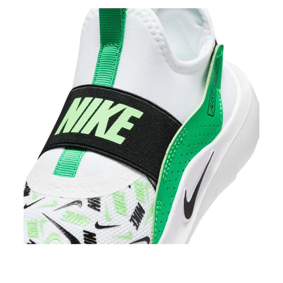 (PS) Nike Flex Runner 'White Green Spark' IO9507-101 - Image 6
