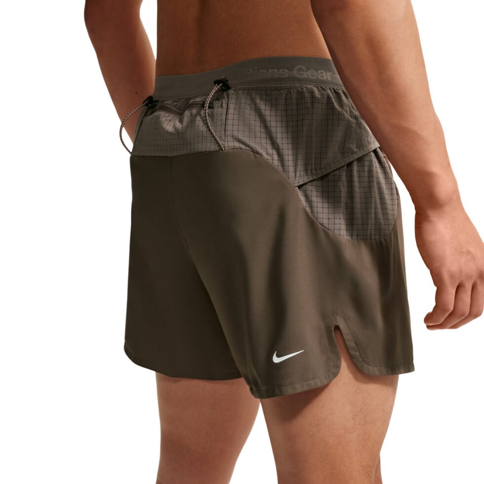Nike ACG Second Sunrise Dri-FIT ADV 5-Inch Brieflined Shorts 'Ironstone Cave Stone Summit White' IO9676-004 - Image 2