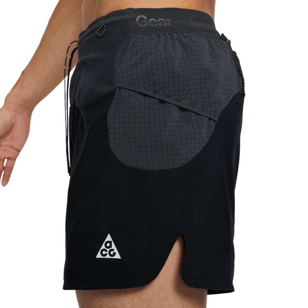 Nike ACG Second Sunrise Dri-FIT ADV 5-Inch Brieflined Shorts 'Black Anthracite' IO9676-010 - Image 4