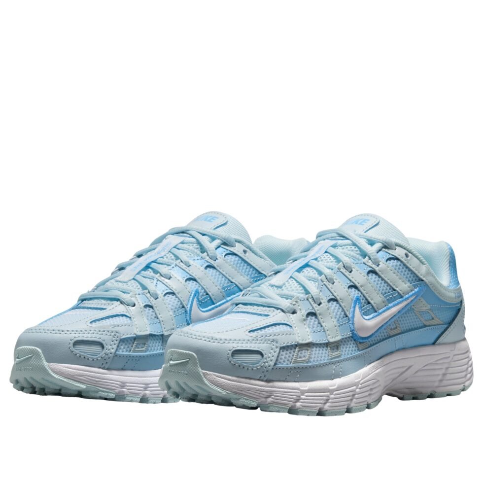(GS) Nike P-6000 'Glacier Blue Football Grey' IO9922-400 - Image 4