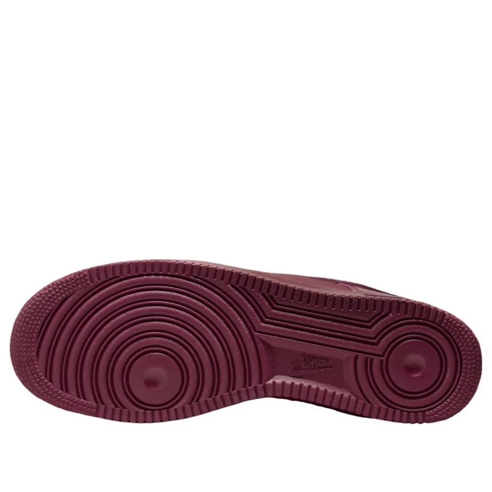 Nike x Central Cee Air Force 1 Low 'Dark Beetroot' IO9970-638 - Image 5