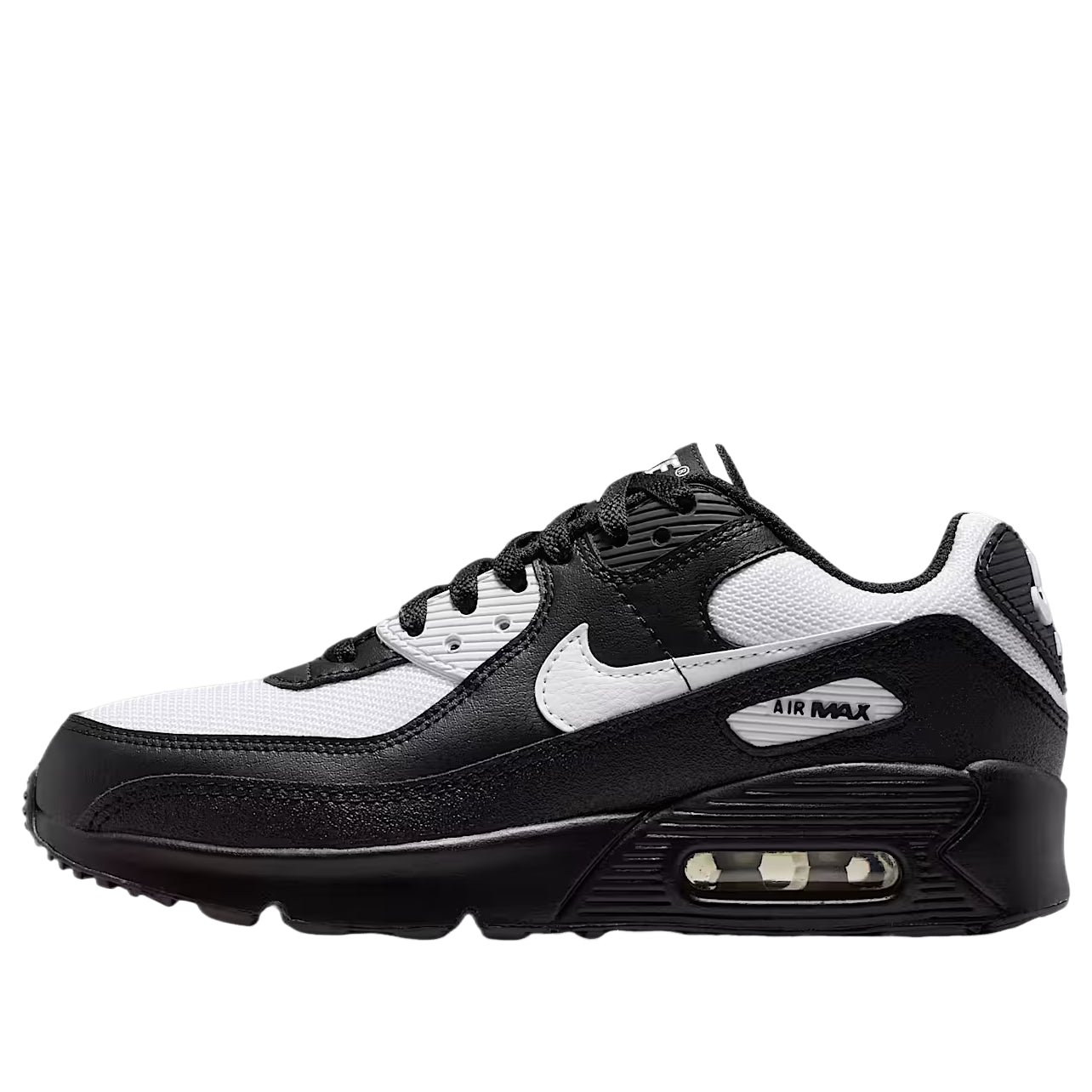 (GS) Nike Air Max 90 'Black White' IQ0098-007