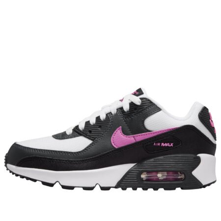 (GS) Nike Air Max 90 'White Black' IQ0098-104