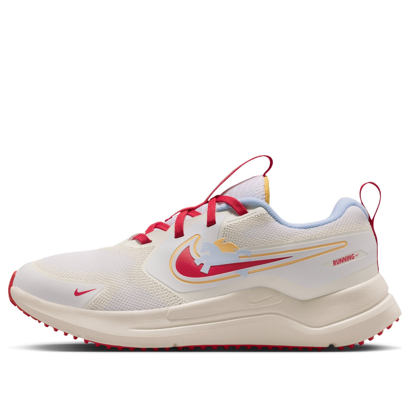 (GS) Nike Cosmic Runner 'White University Red Sail Topaz Gold Hydrogen Blue' IQ1140-161