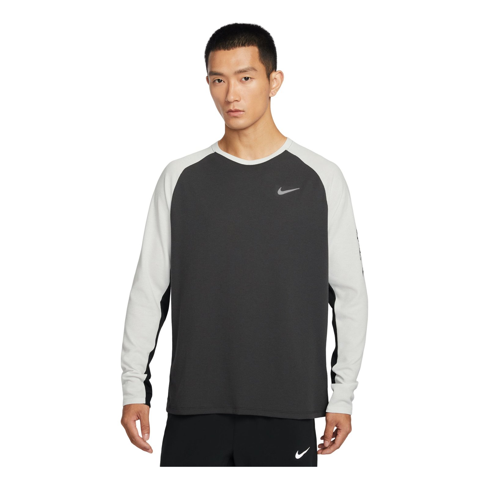 Nike Stride Dri-FIT Waffle Running T-Shirt 'Anthracite Platinum Tint' IQ3630-060