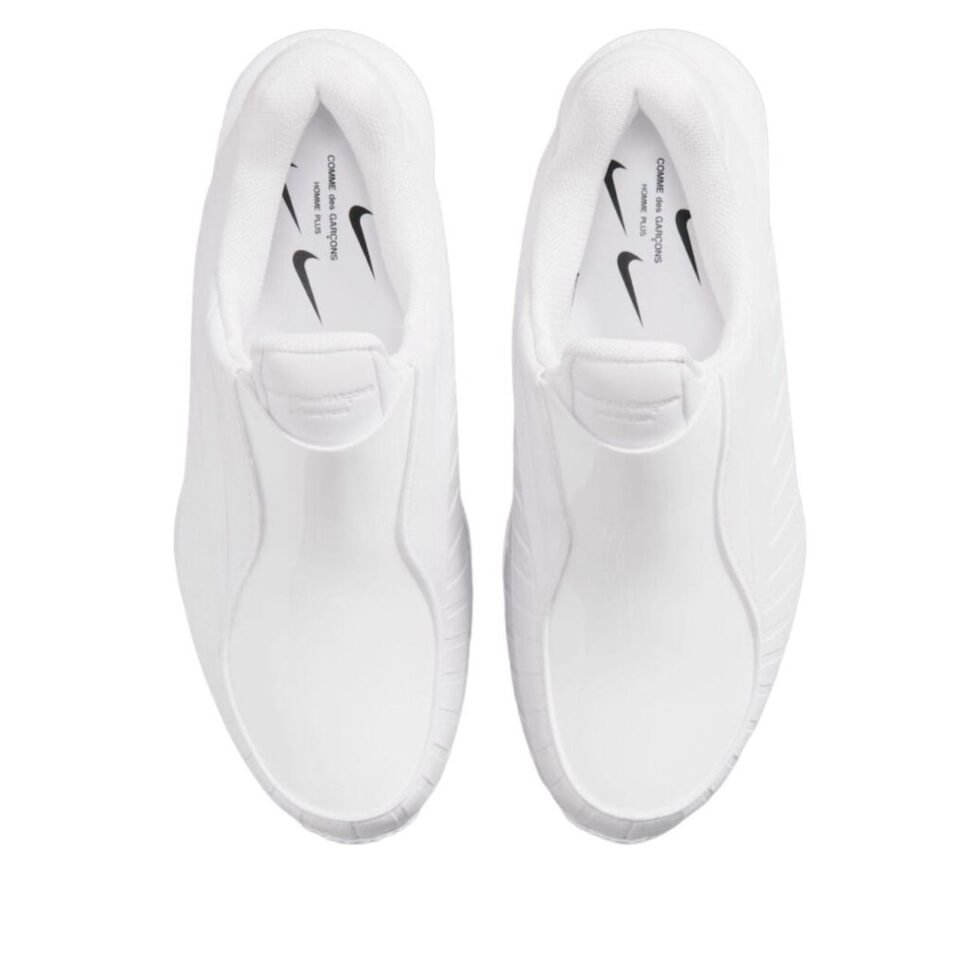 Nike x COMME des GARÇONS HOMME PLUS Air Max Dolce 'Triple White' IQ5171-100 - Image 3