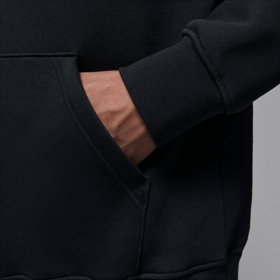 Air Jordan AJ12 Fleece Hoodie 'Taxi'  IQ6974-010 - Image 4