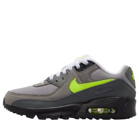 (GS) Nike Air Max 90 'Black Anthracite Neon Yellow' IQ7583-001