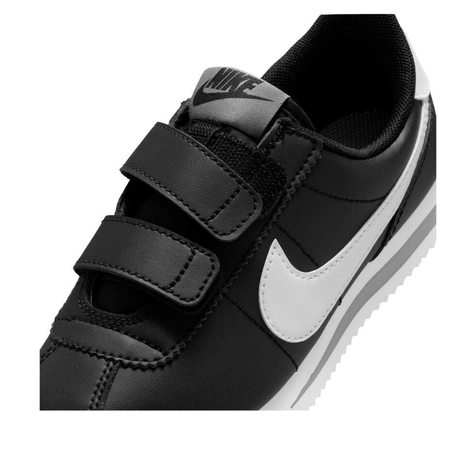 (PS) Nike Cortez 'Black Cool Grey White' IQ7636-001 - Image 5