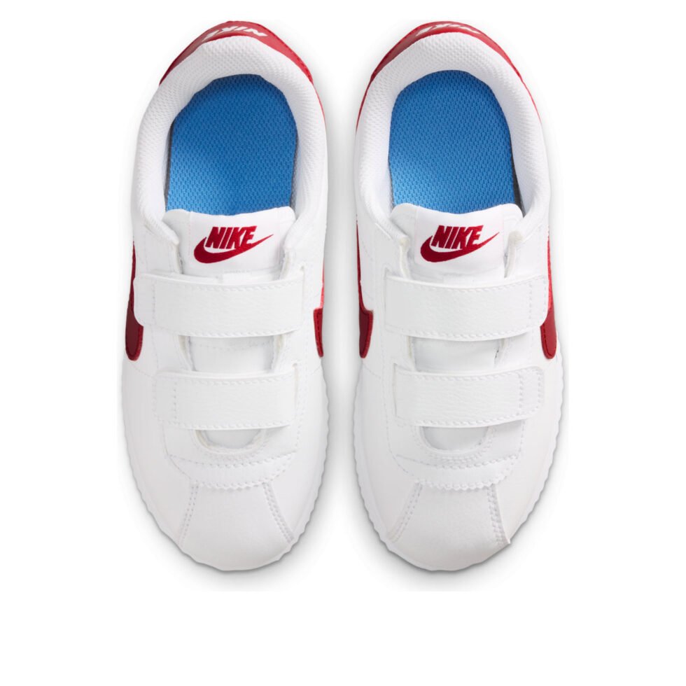 (PS) Nike Cortez 'White Varsity Blue Varsity Red' IQ7636-101 - Image 2