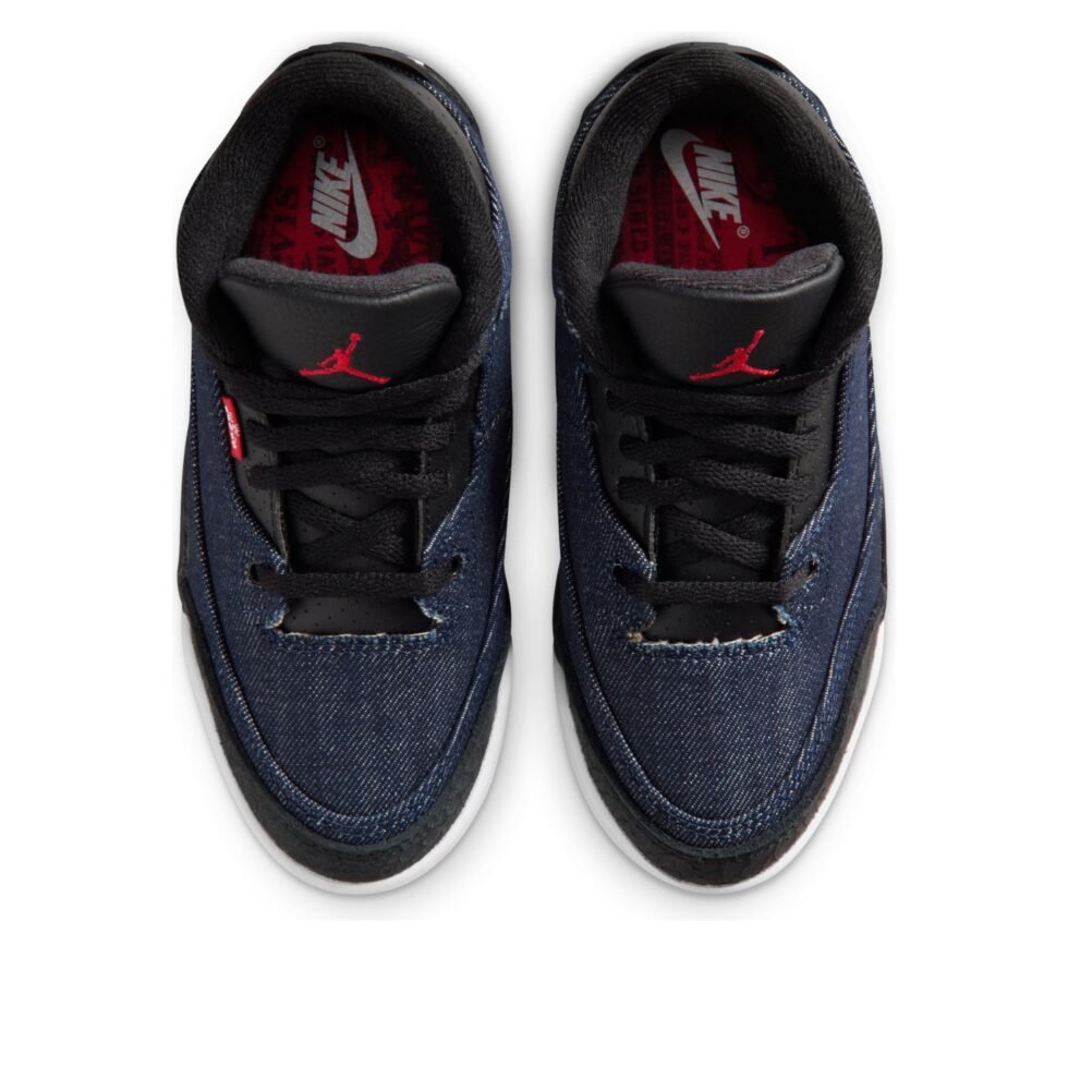 Air Jordan 3 Retro x Levi’s 'Indigo' IQ8058-400 - Image 2