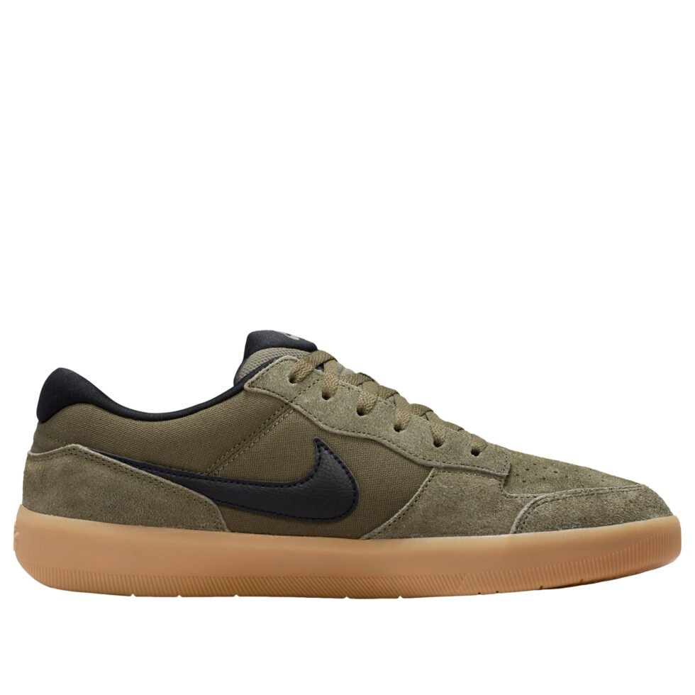Nike SB Force 58 'Medium Olive Gum Light Brown' IQ8398-200 - Image 6