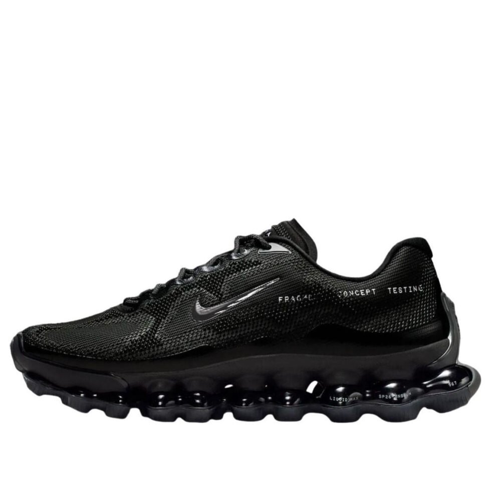 Nike x Fragment Air Liquid Max 'Black' IQ8601-001