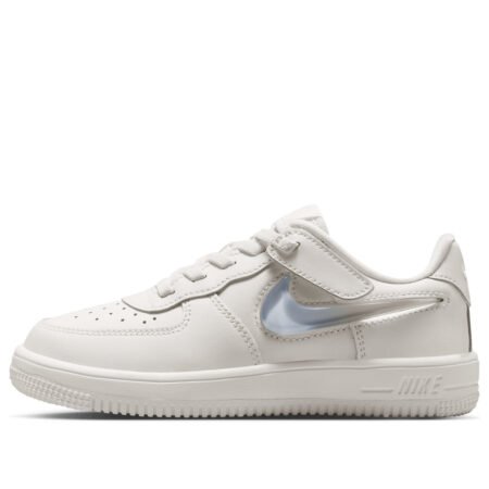(TD) Nike Force 1 Low EasyOn 'Sail White Soccer Gray' IR0592-101