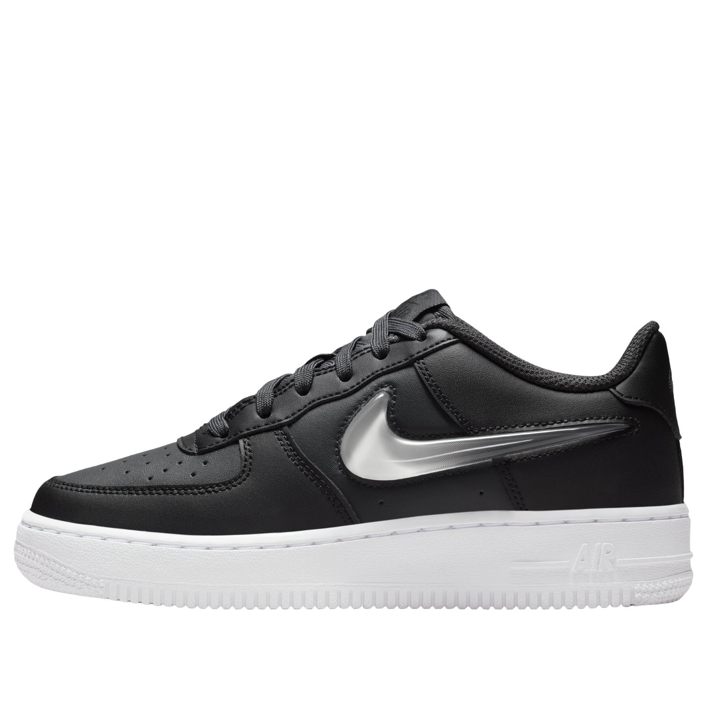 (GS) Nike Air Force 1 'Dark Smoke Grey Black White' IR0595-002