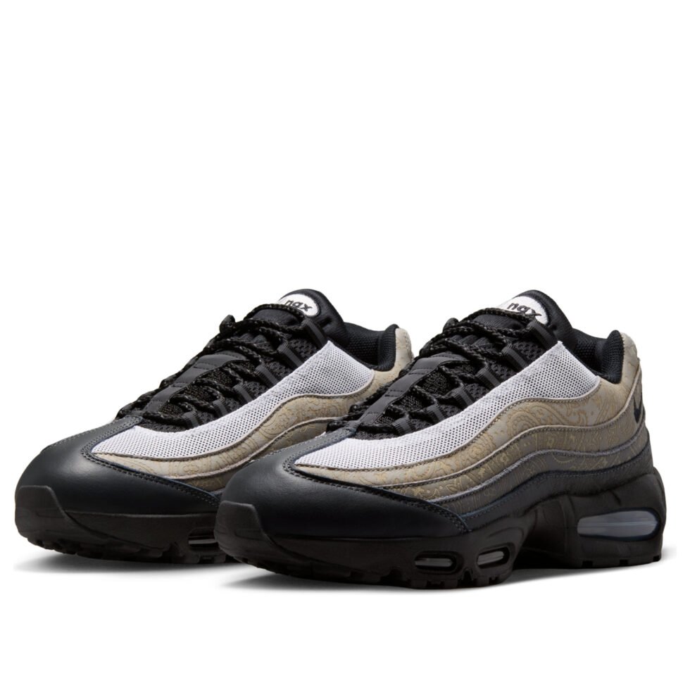 Nike Air Max 95 Big Bubble 'Pearl Grey Light Charcoal' IR0802-100 - Image 4