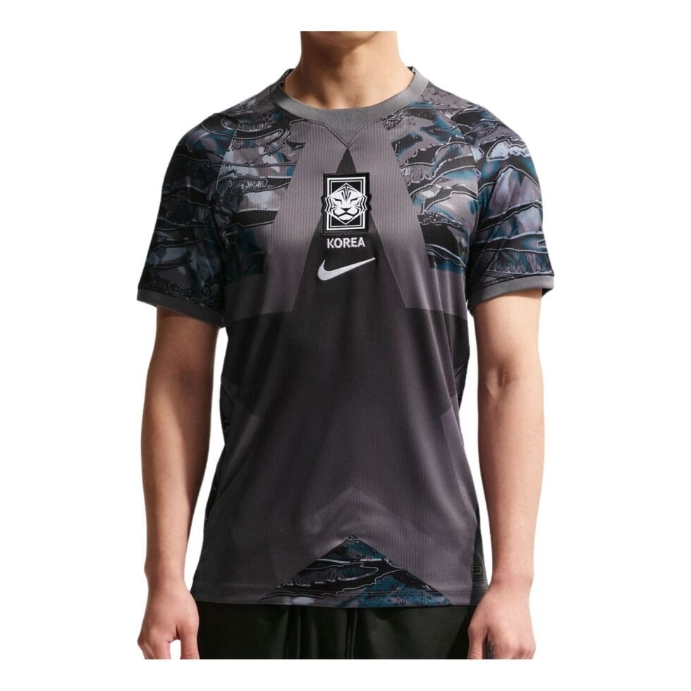 Nike South Korea 2026 Stadium Goalkeeper Dri-FIT Replica Jersey Asia Sizing 'Black Medium Ash White' IR0920-010