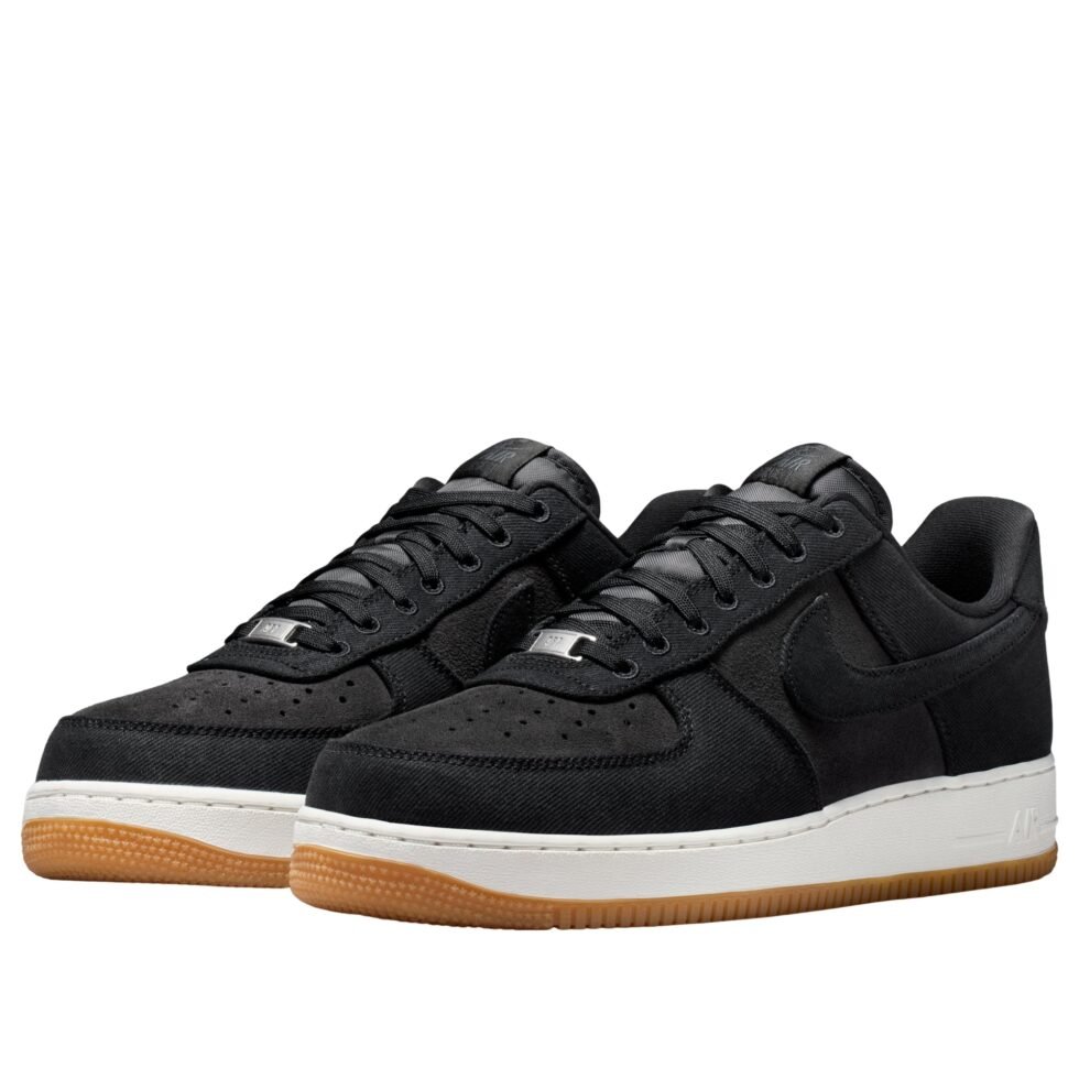 Nike Air Force 1 '07 LV8 'Black Denim' IR0951-002 - Image 5