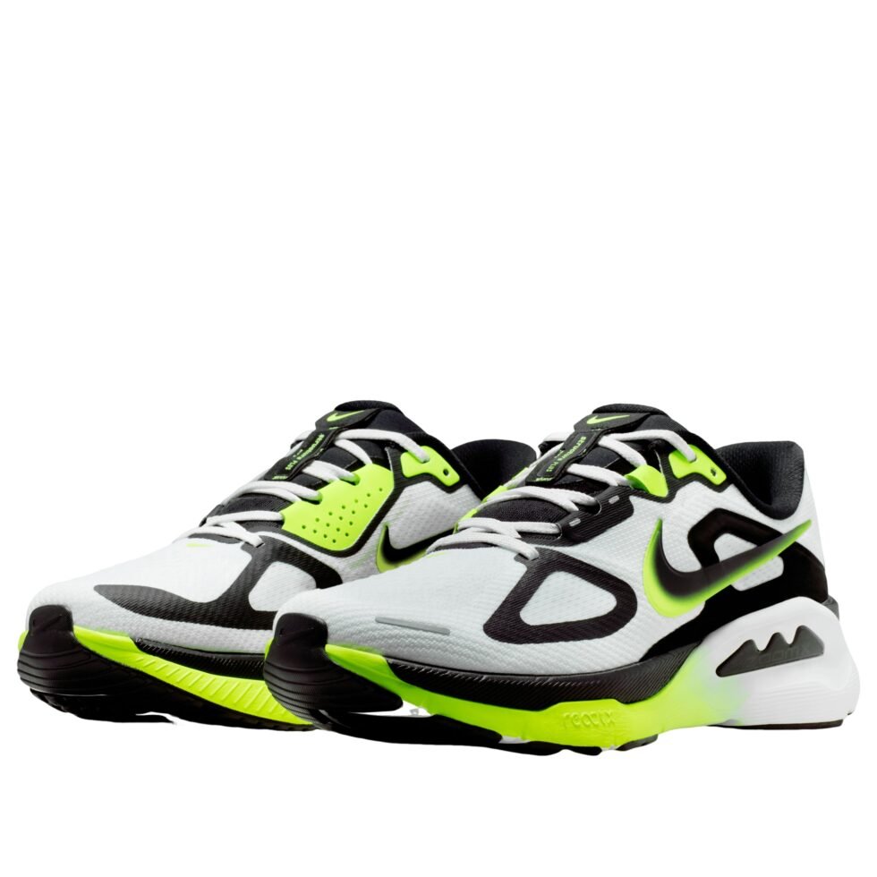 Nike Structure Plus 'White Black Volt' IR1816-100 - Image 4