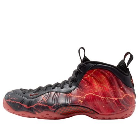 Nike x Stranger Things Air Foamposite One Premium 'Black Bright Crimson' IR7336-001