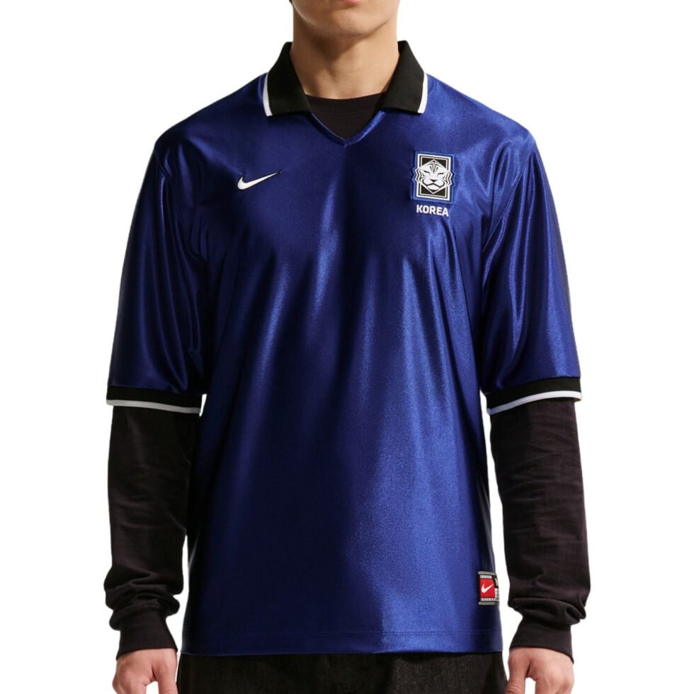 Nike Korea Energy Dri-FIT T-Shirt 'Global Blue Black White' IU3871-418 - Image 3